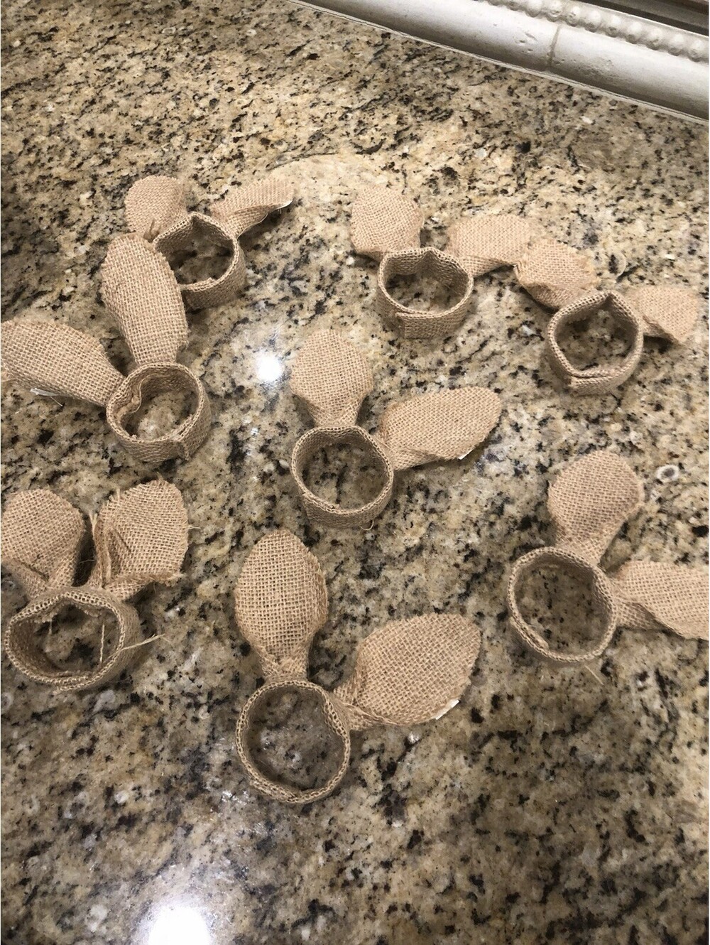 Lot Of 8 Bunny Napkin Holders